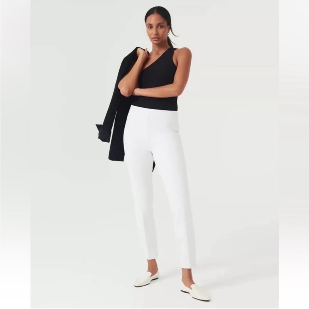SPANX slim straight pant size Medium TALL